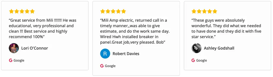 Our Google Reviews